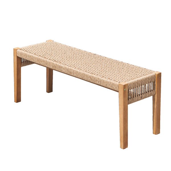 Bayou Breeze Solid Wood Picnic Bench Wayfair
